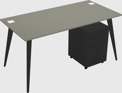 Modern Rectangular Office Desk