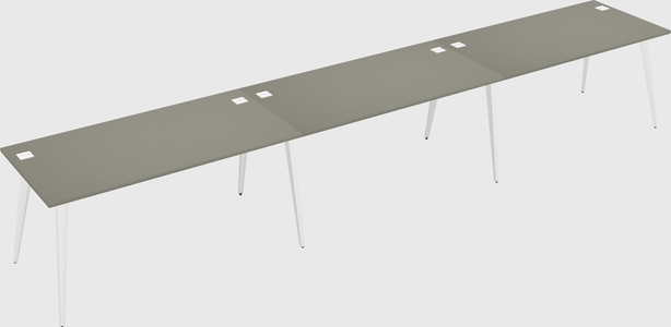 Modern rectangular office desk