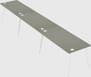 Modern rectangular office desk