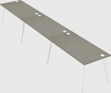 Modern rectangular office desk