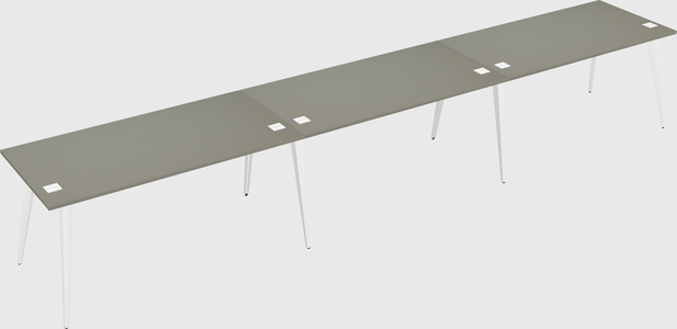 Modern rectangular office desk