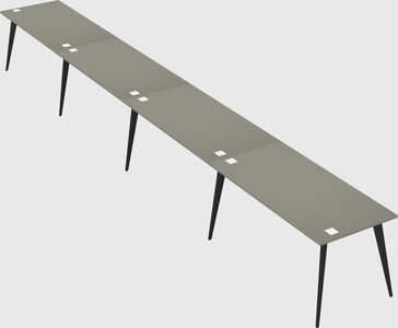 Modern rectangular office desk