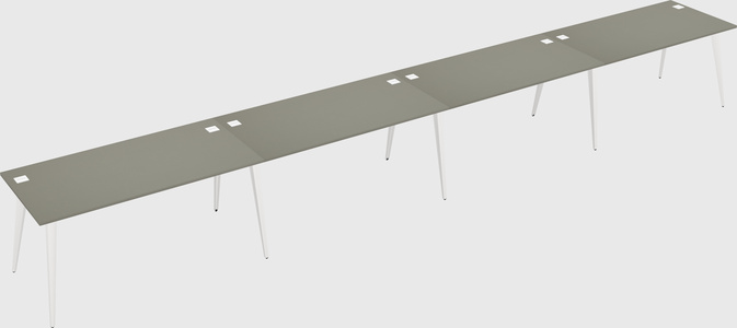 Modern rectangular office desk