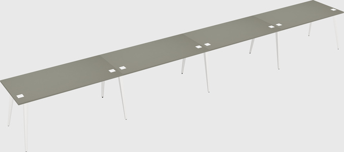 Modern rectangular office desk
