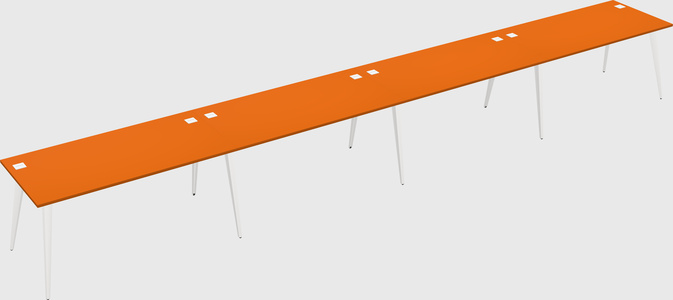 Modern rectangular office desk