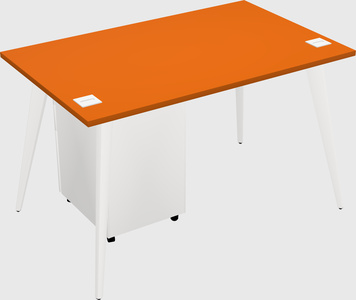 Modern rectangular office desk