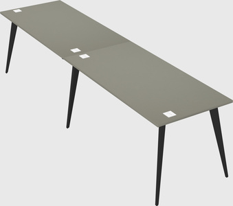 Modern rectangular office desk