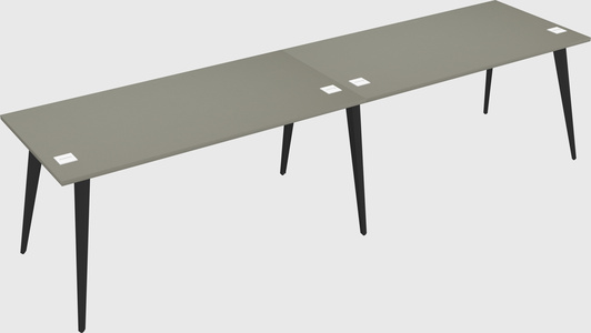Modern rectangular office desk