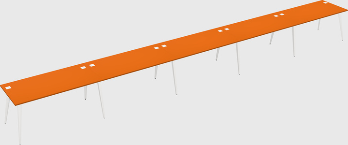 Modern rectangular office desk