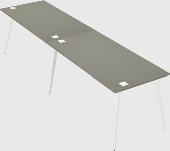 Modern rectangular office desk