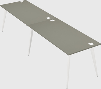 Modern rectangular office desk