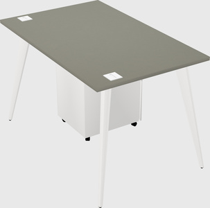 Modern rectangular office desk