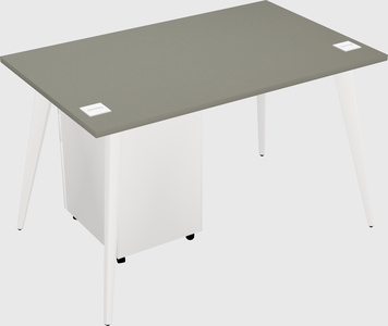 Modern rectangular office desk