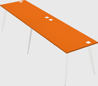 Modern rectangular office desk