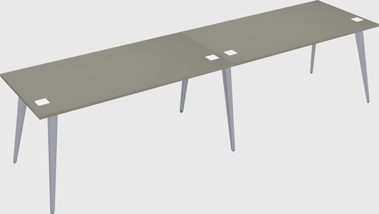 Modern rectangular office desk