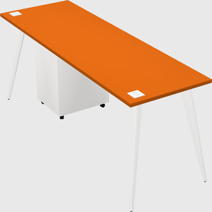 Modern rectangular office desk