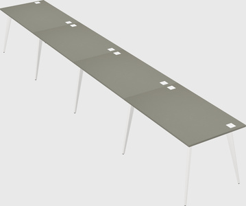 Modern rectangular office desk