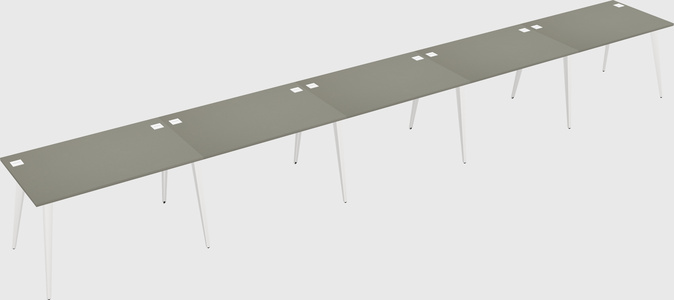 Modern rectangular office desk