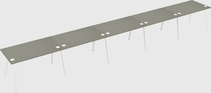 Modern rectangular office desk