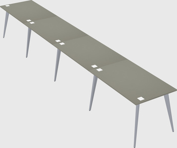 Modern rectangular office desk
