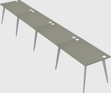 Modern rectangular office desk