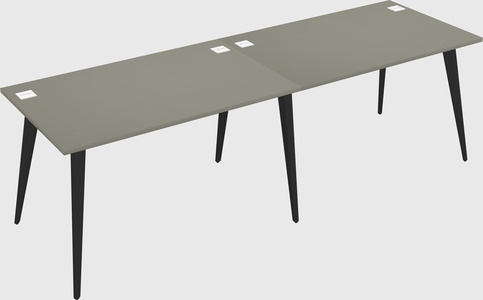Modern rectangular office desk