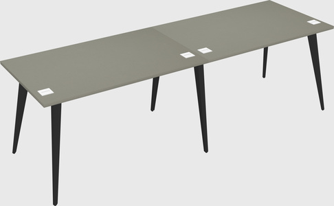 Modern rectangular office desk