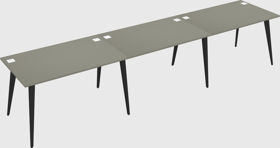 Modern rectangular office desk