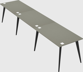 Modern rectangular office desk
