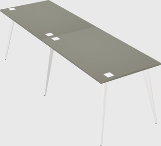 Modern rectangular office desk