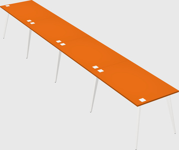 Modern rectangular office desk