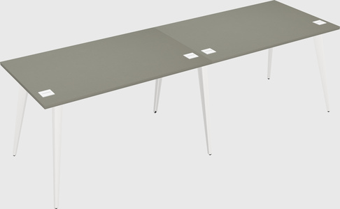 Modern rectangular office desk