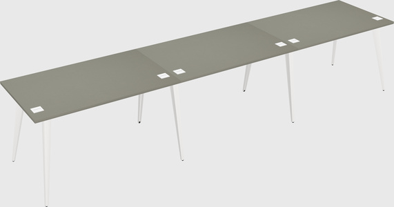 Modern rectangular office desk