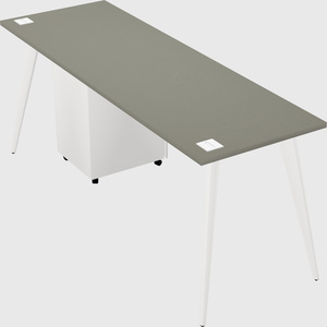 Modern rectangular office desk