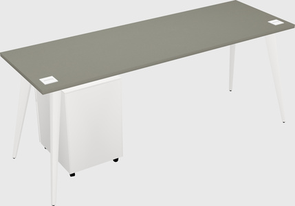 Modern rectangular office desk