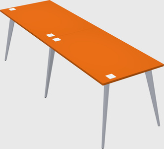 Modern rectangular office desk