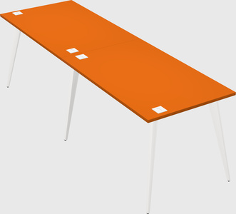 Modern rectangular office desk