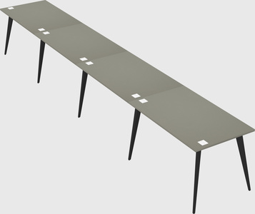 Modern rectangular office desk