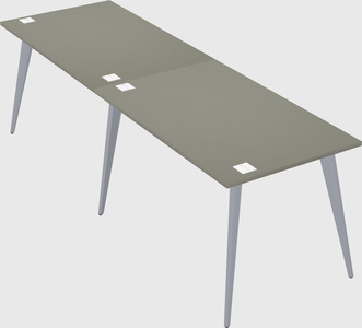 Modern rectangular office desk