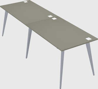 Modern rectangular office desk