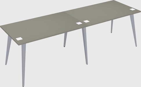 Modern rectangular office desk