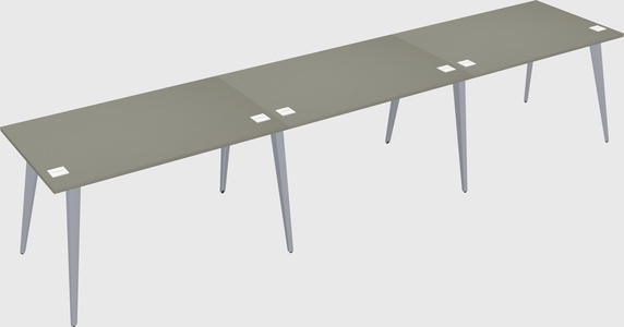 Modern rectangular office desk