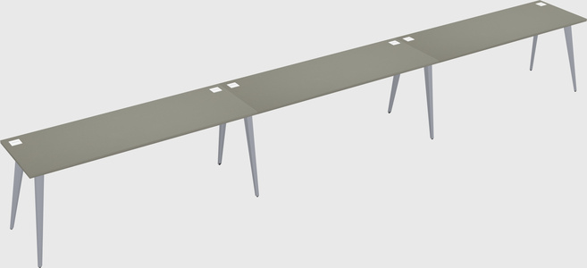 Modern rectangular office desk