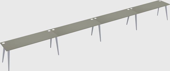 Modern rectangular office desk