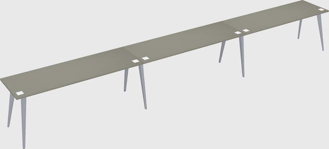 Modern rectangular office desk