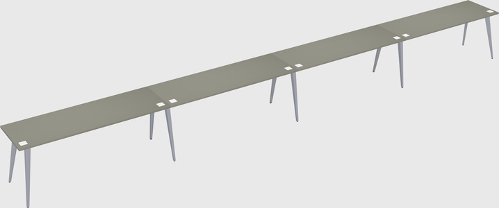 Modern rectangular office desk