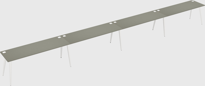 Modern rectangular office desk