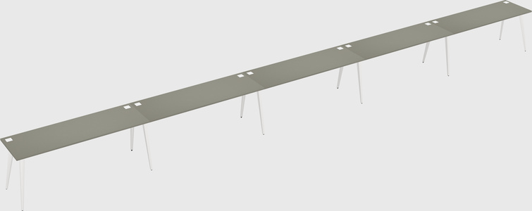 Modern rectangular office desk