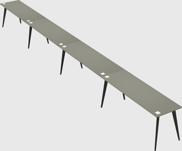 Modern rectangular office desk