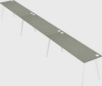 Modern rectangular office desk